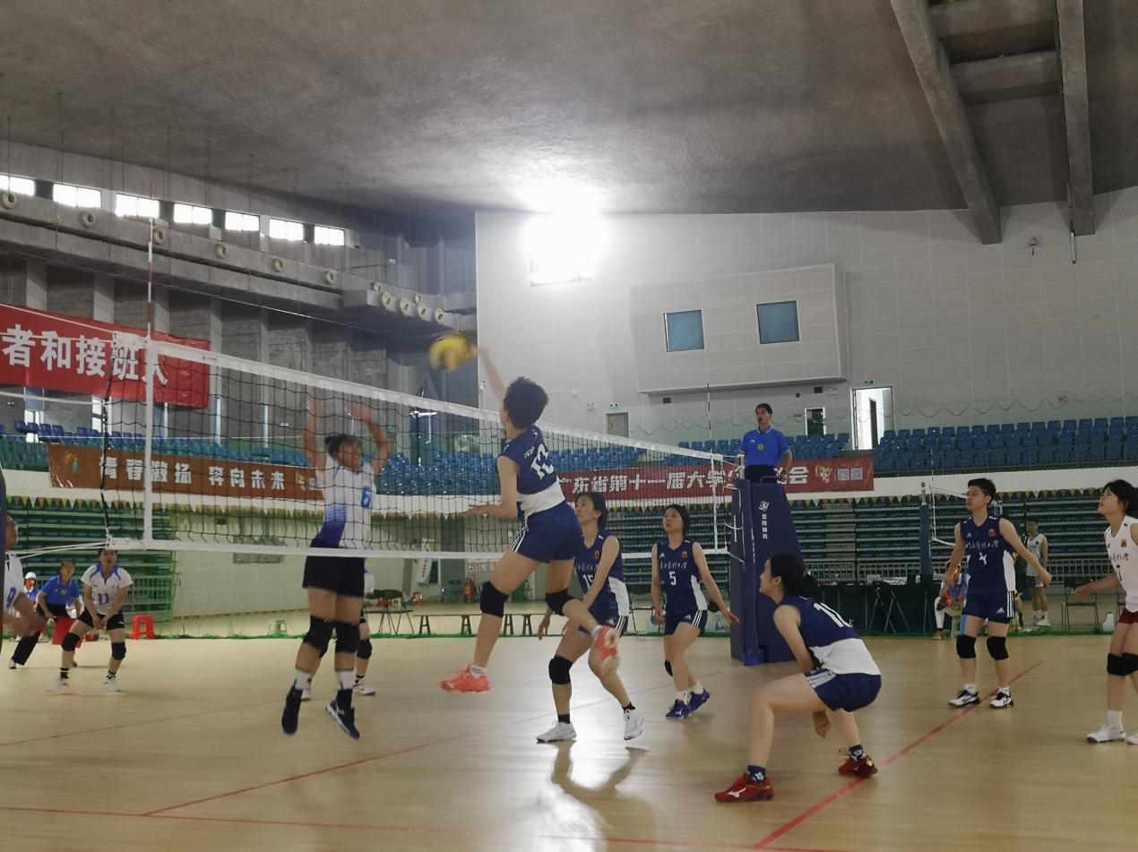 我校女排获广东省第十一届大学生运动会排球比赛季军